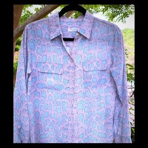 Equipment brand silk blouse